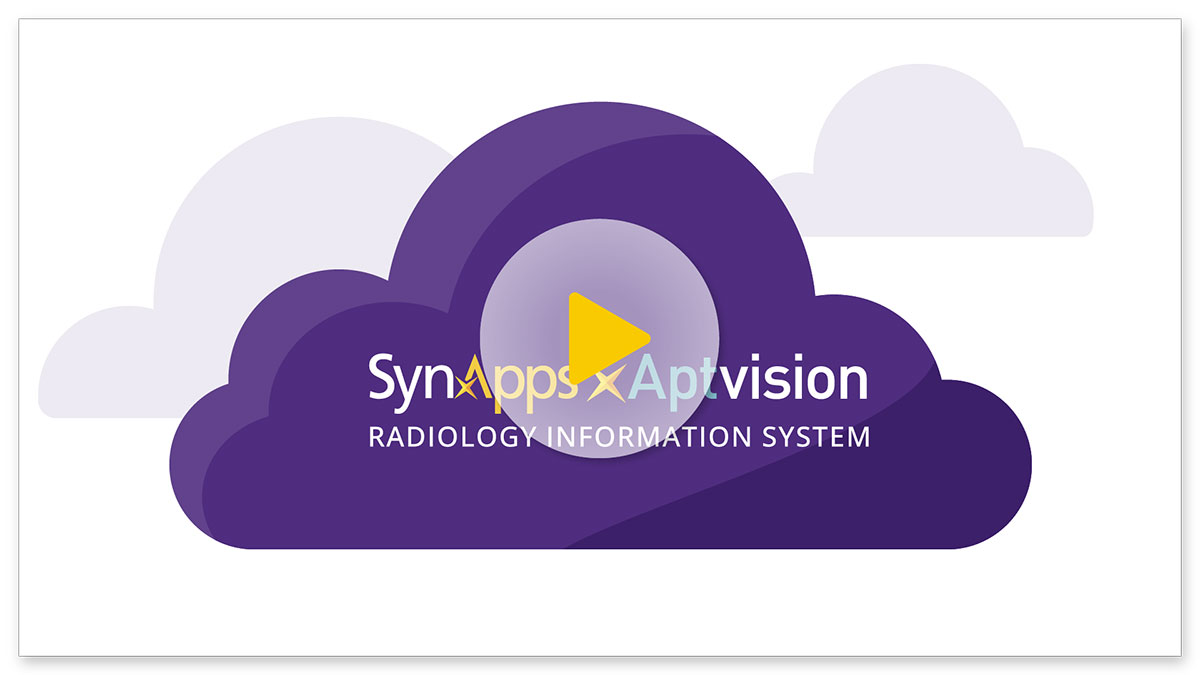 SynApps’ integrated Radiology Information System (RIS) from Aptvision
